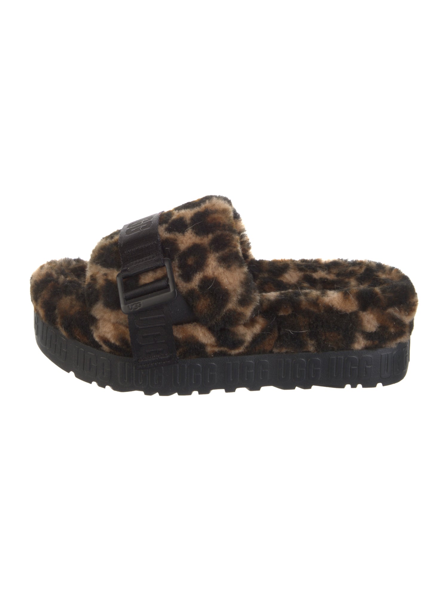 UGG Animal Print Slides