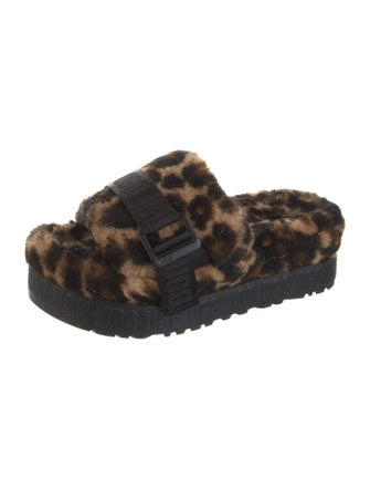 UGG Animal Print Slides