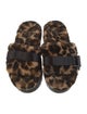 UGG Animal Print Slides