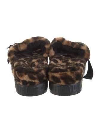 UGG Animal Print Slides