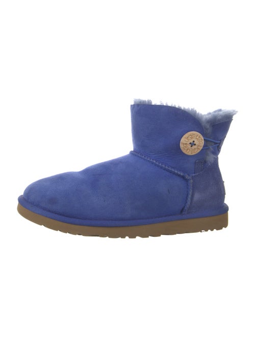 UGG Suede Colorblock Pattern Boots
