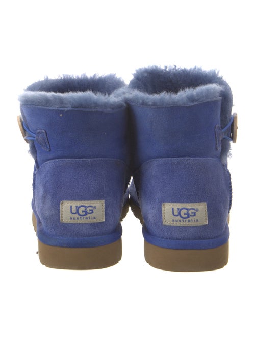 UGG Suede Colorblock Pattern Boots