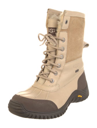 UGG Suede Lace-Up Boots