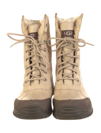 UGG Suede Lace-Up Boots