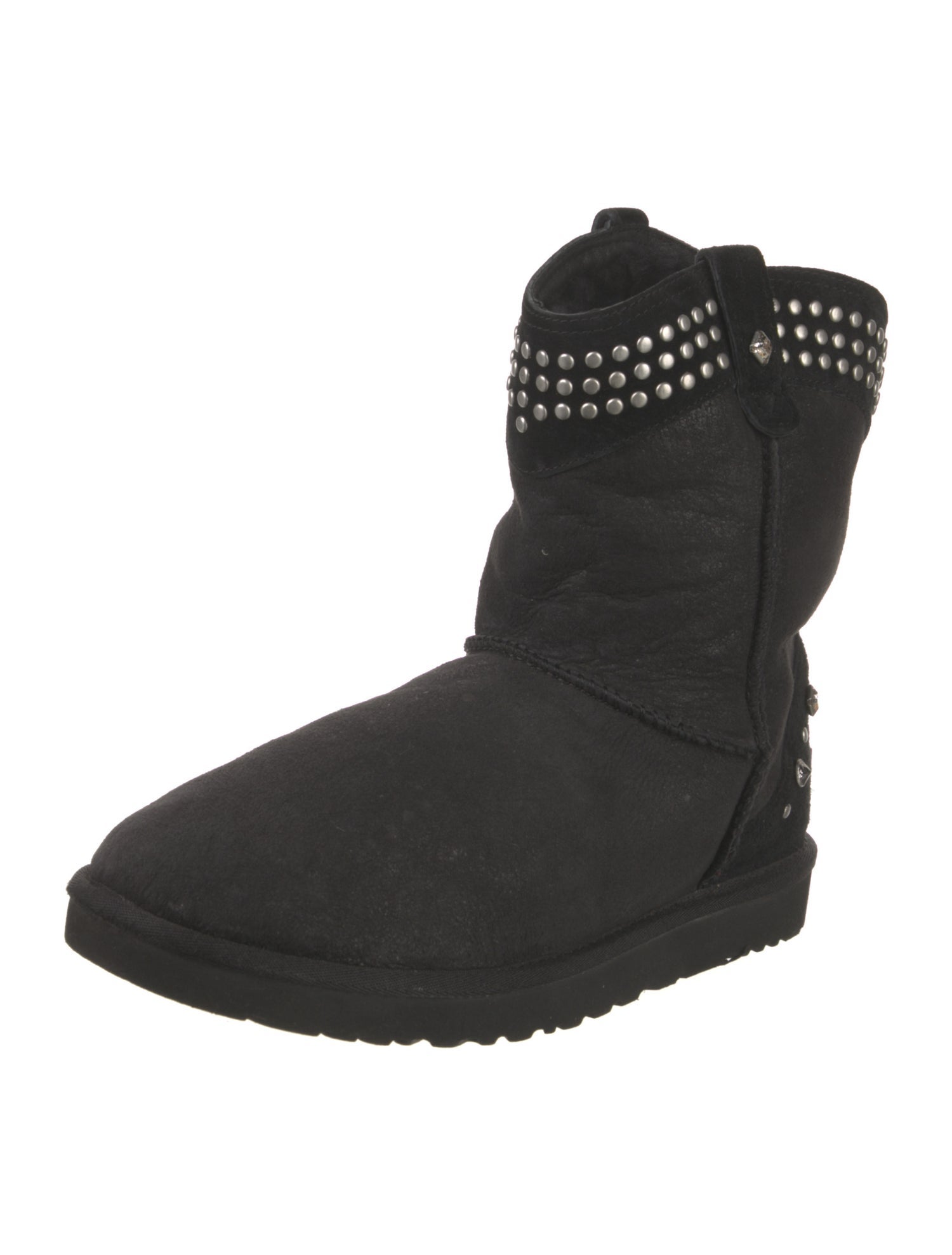 UGG Suede Crystal Embellishments Boots