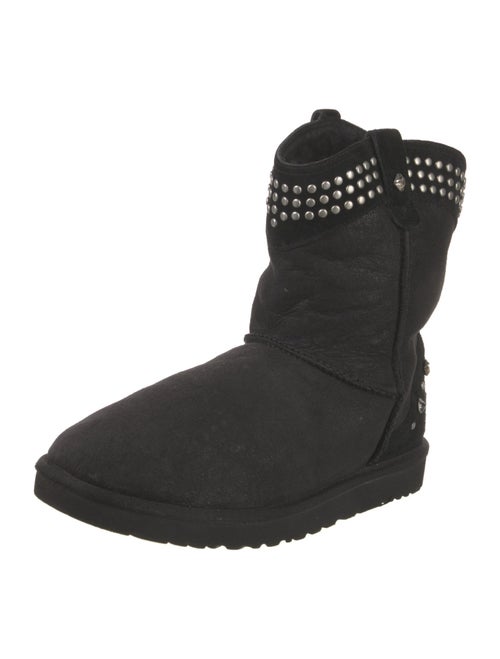UGG Suede Crystal Embellishments Boots