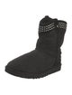 UGG Suede Crystal Embellishments Boots