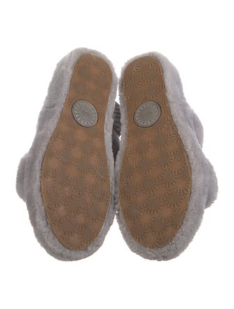 UGG Shearling Printed Espadrilles