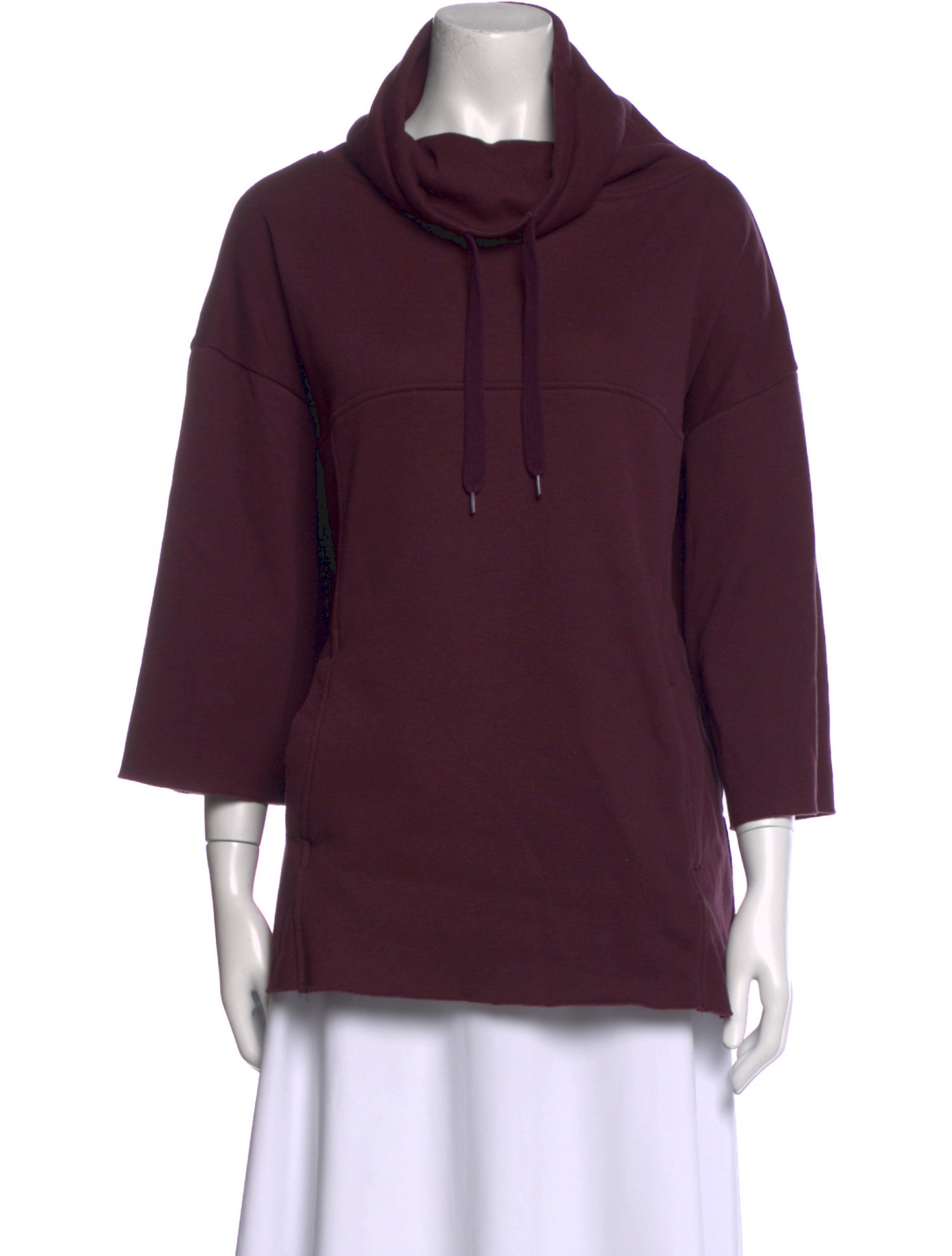 UGG Cowl Neck Three-Quarter Sleeve Sweatshirt