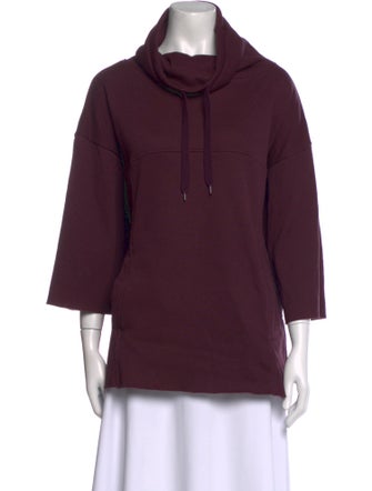 UGG Cowl Neck Three-Quarter Sleeve Sweatshirt