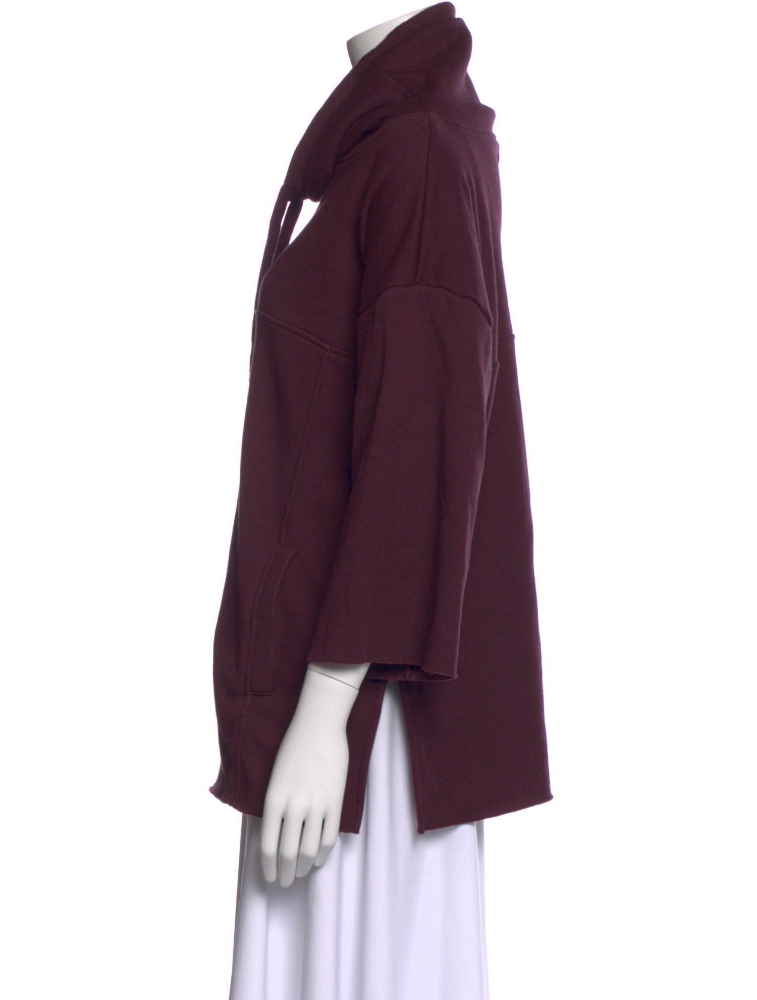 UGG Cowl Neck Three-Quarter Sleeve Sweatshirt