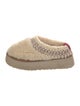 UGG Shearling Embroidered Accent Espadrilles