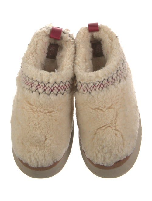 UGG Shearling Embroidered Accent Espadrilles