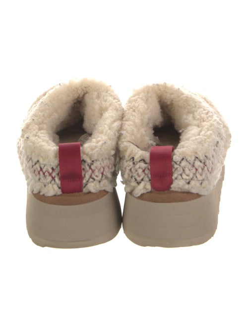 UGG Shearling Embroidered Accent Espadrilles