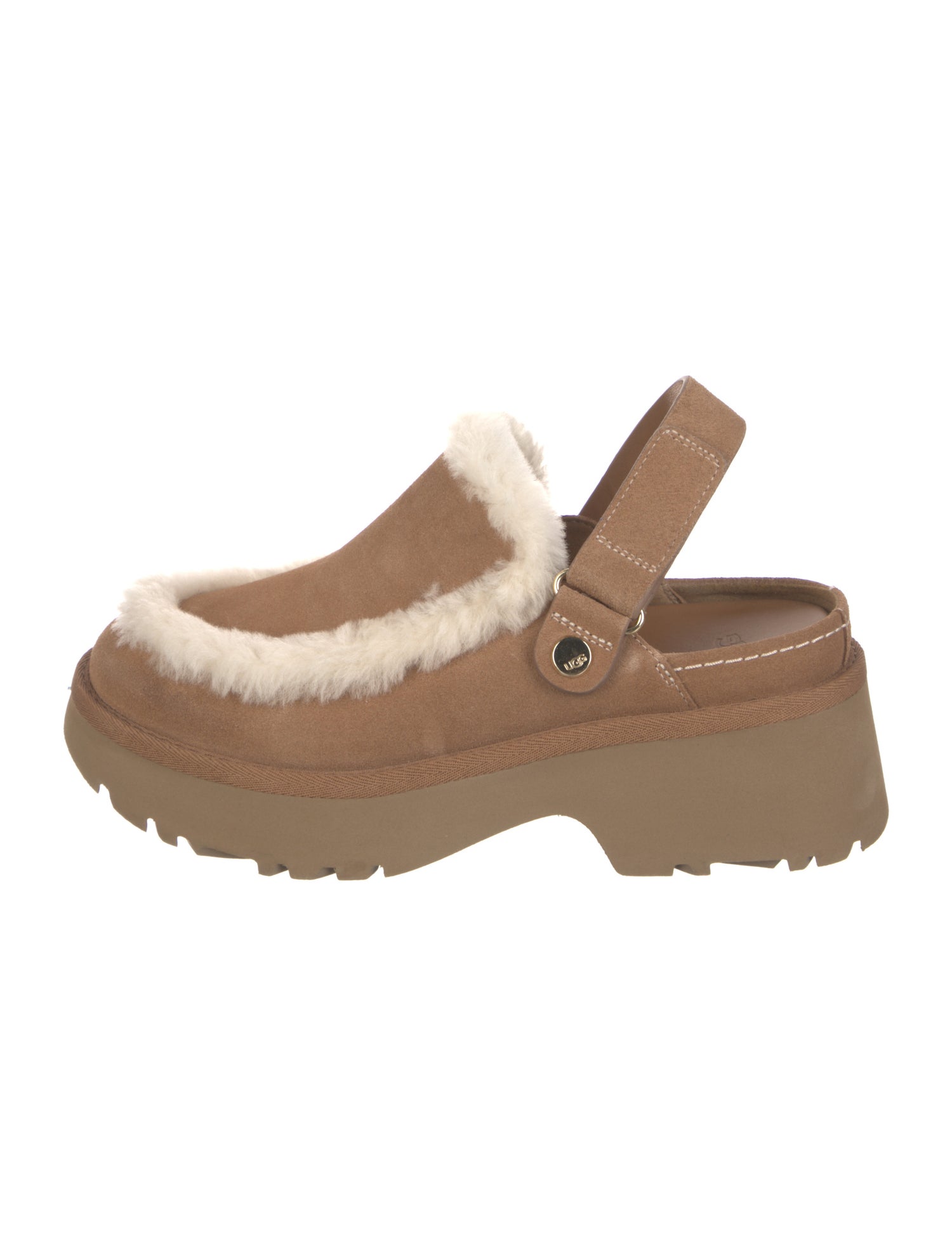 UGG Suede Slingback Flats