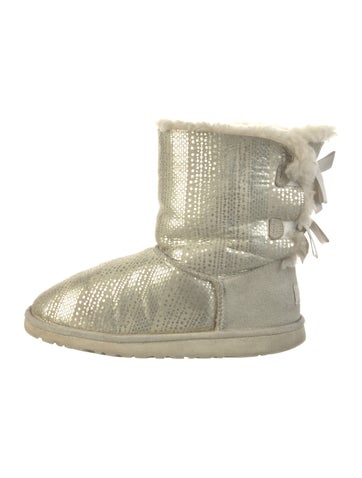 UGG Boots Suede Bow Accents US 6 |