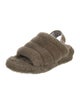 UGG Shearling Slingback Sandals