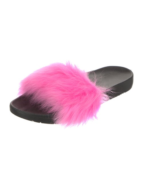 UGG Faux Fur Slides