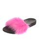 UGG Faux Fur Slides