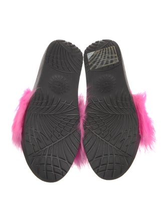 UGG Faux Fur Slides