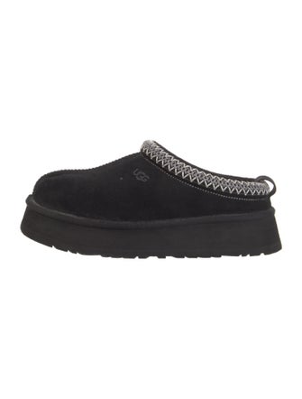 UGG Suede Whipstitch Trim Slides