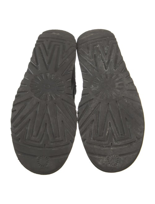 UGG Suede Whipstitch Trim Snow Boots