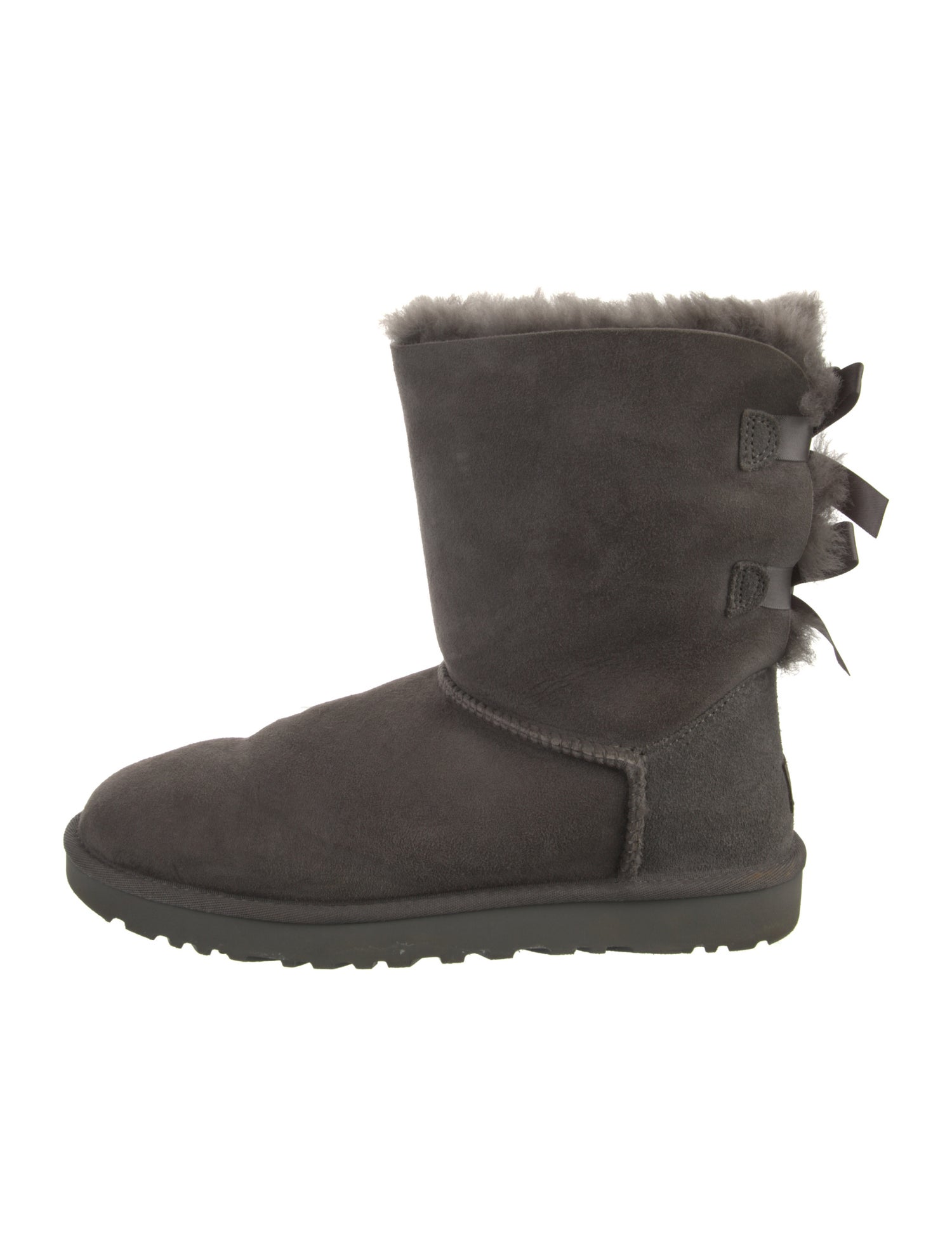 UGG Suede Bow Accents Boots