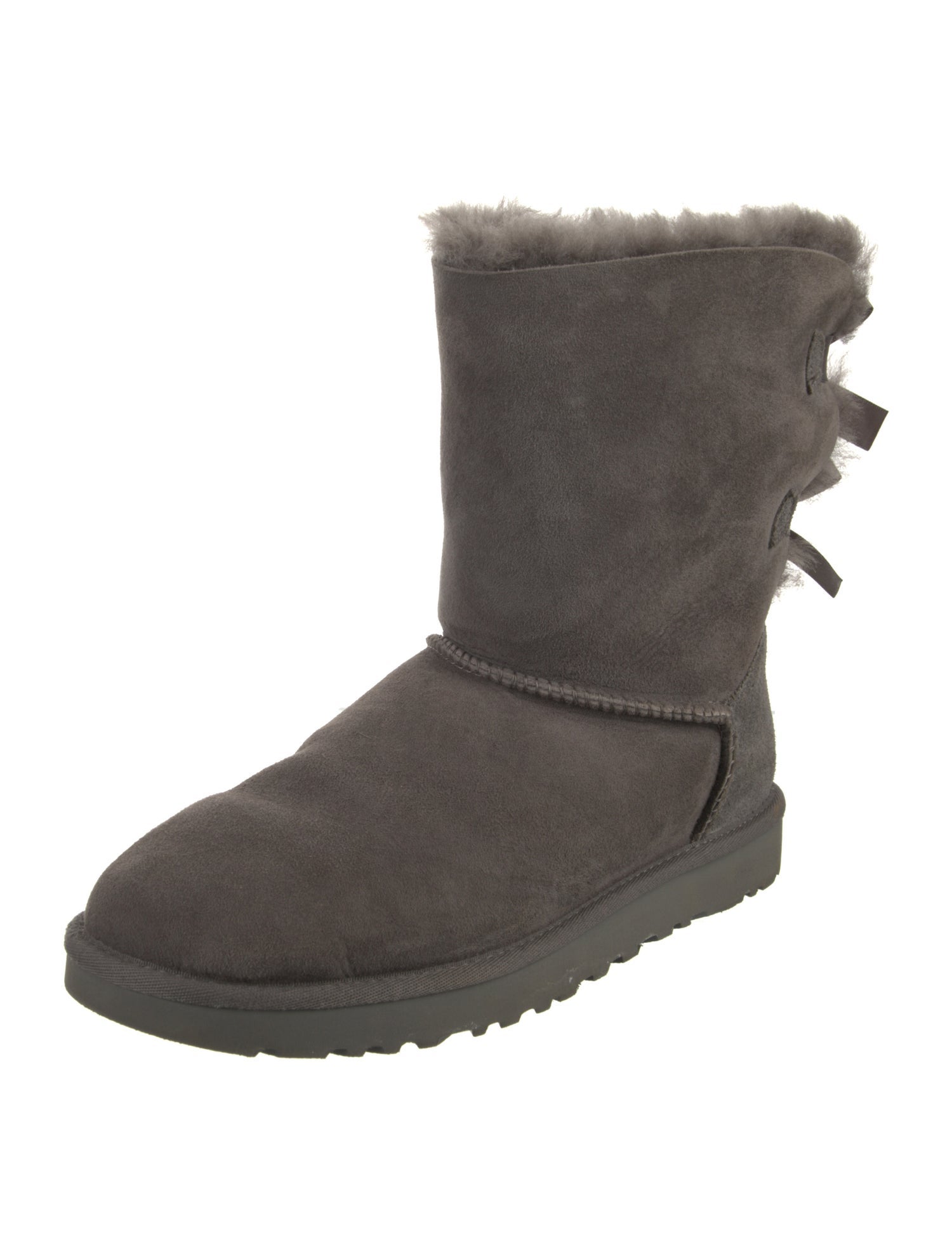 UGG Suede Bow Accents Boots