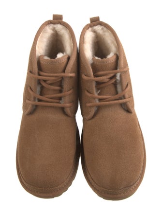 UGG Suede Lace-Up Boots