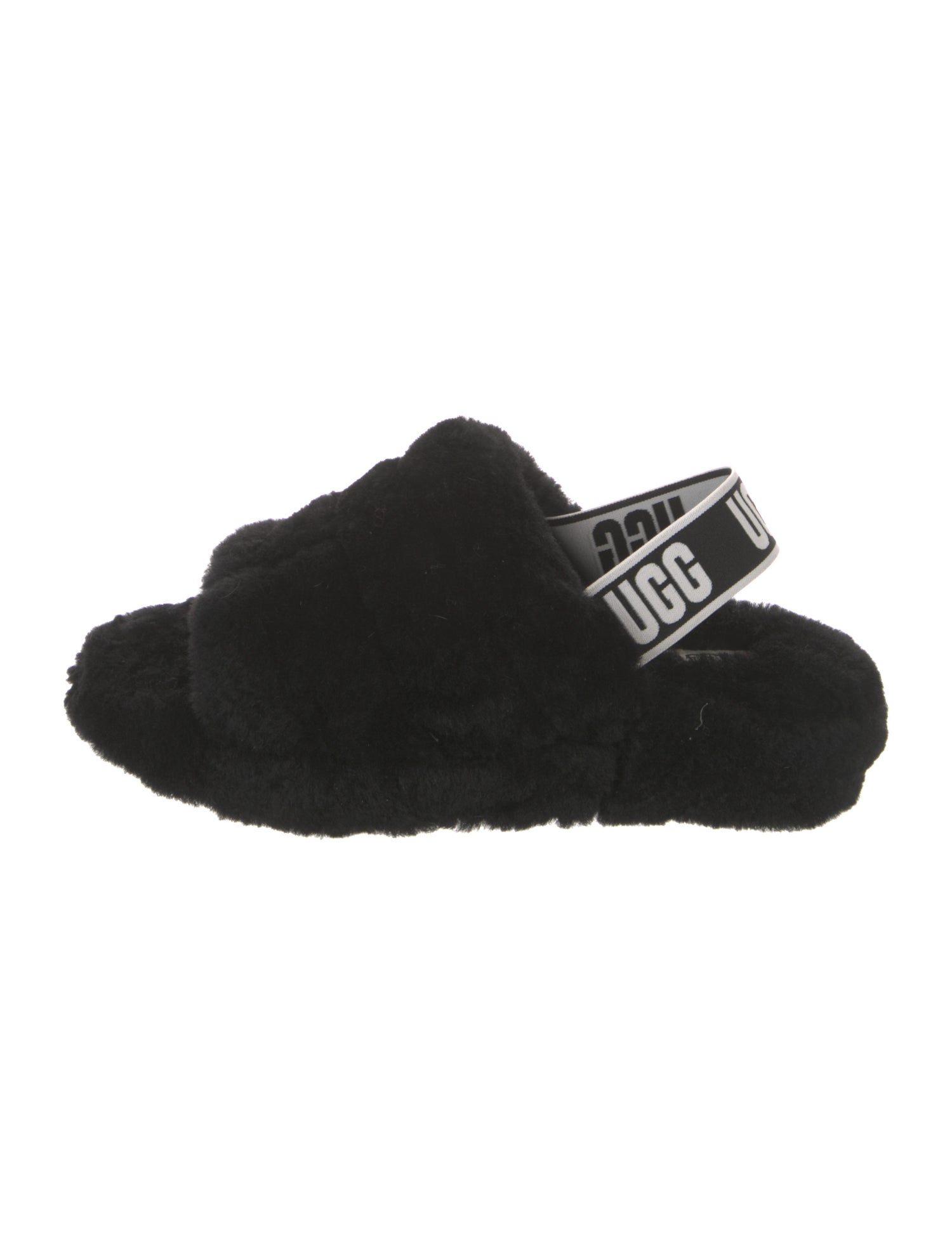 UGG Shearling Slingback Sandals