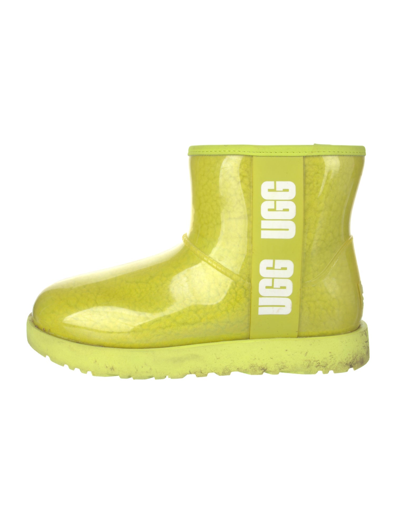 UGG Faux Fur Trim Rain Boots