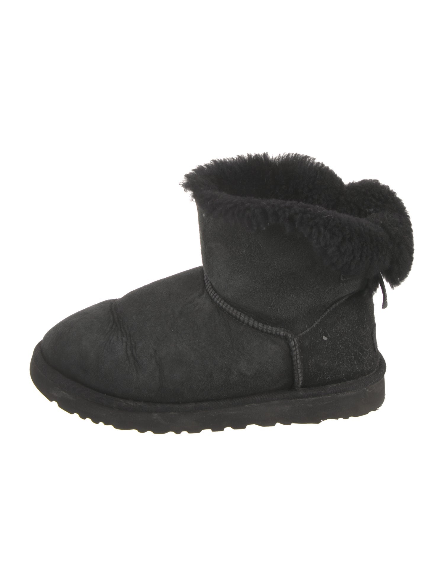UGG Suede Bow Accents Boots