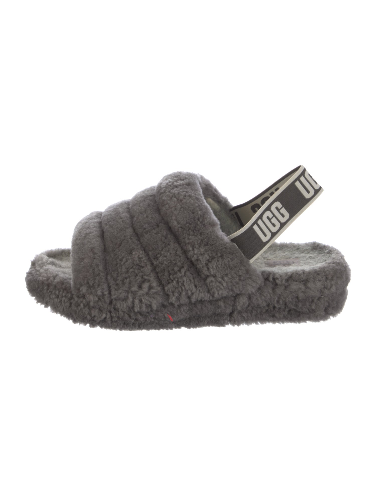 UGG Shearling Slingback Sandals