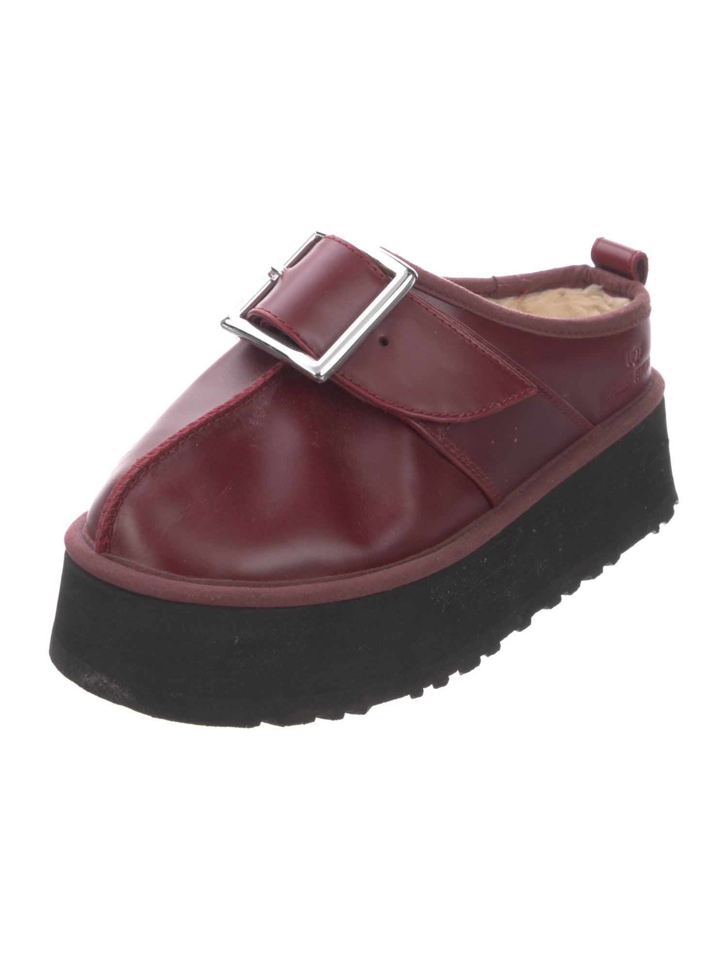 UGG Leather Lace-Up Boots