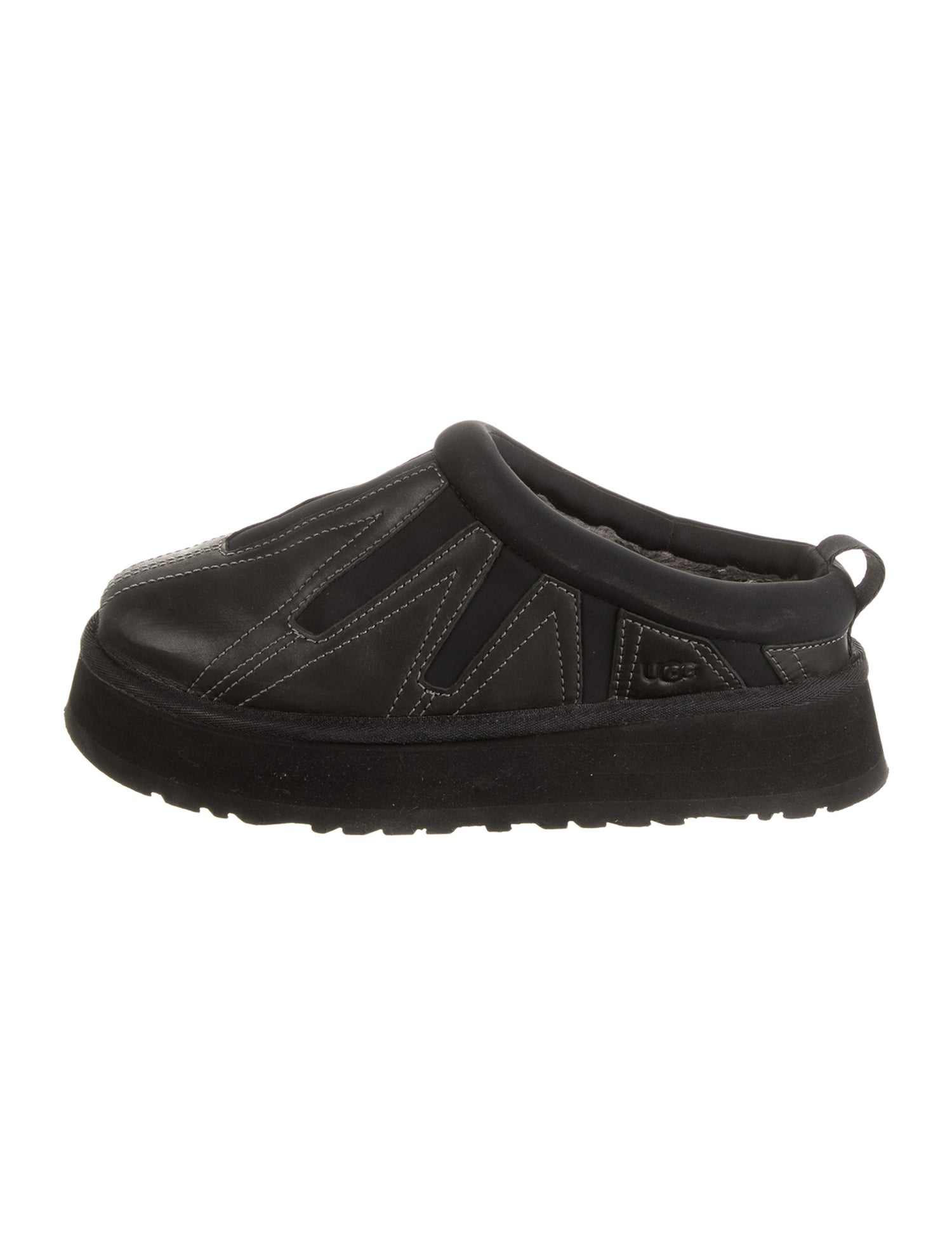 UGG Leather Printed Lace-Up Boots