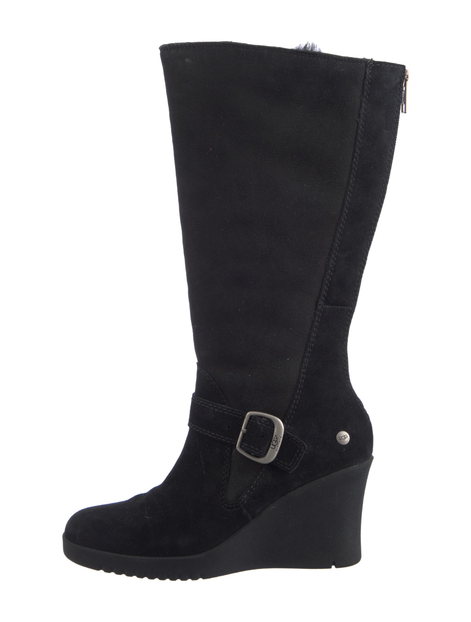 UGG Suede Moto Boots