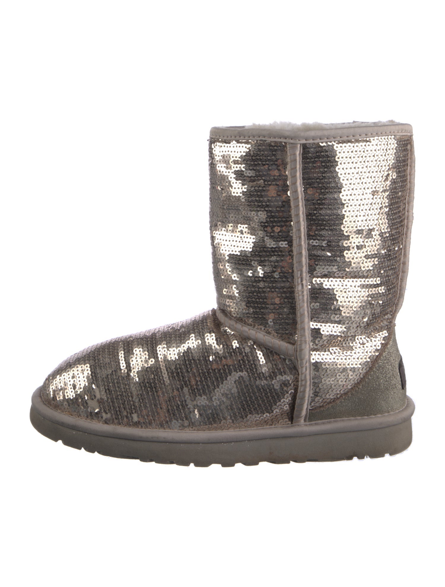 UGG Sequins Sequin Embellishments Combat Boots