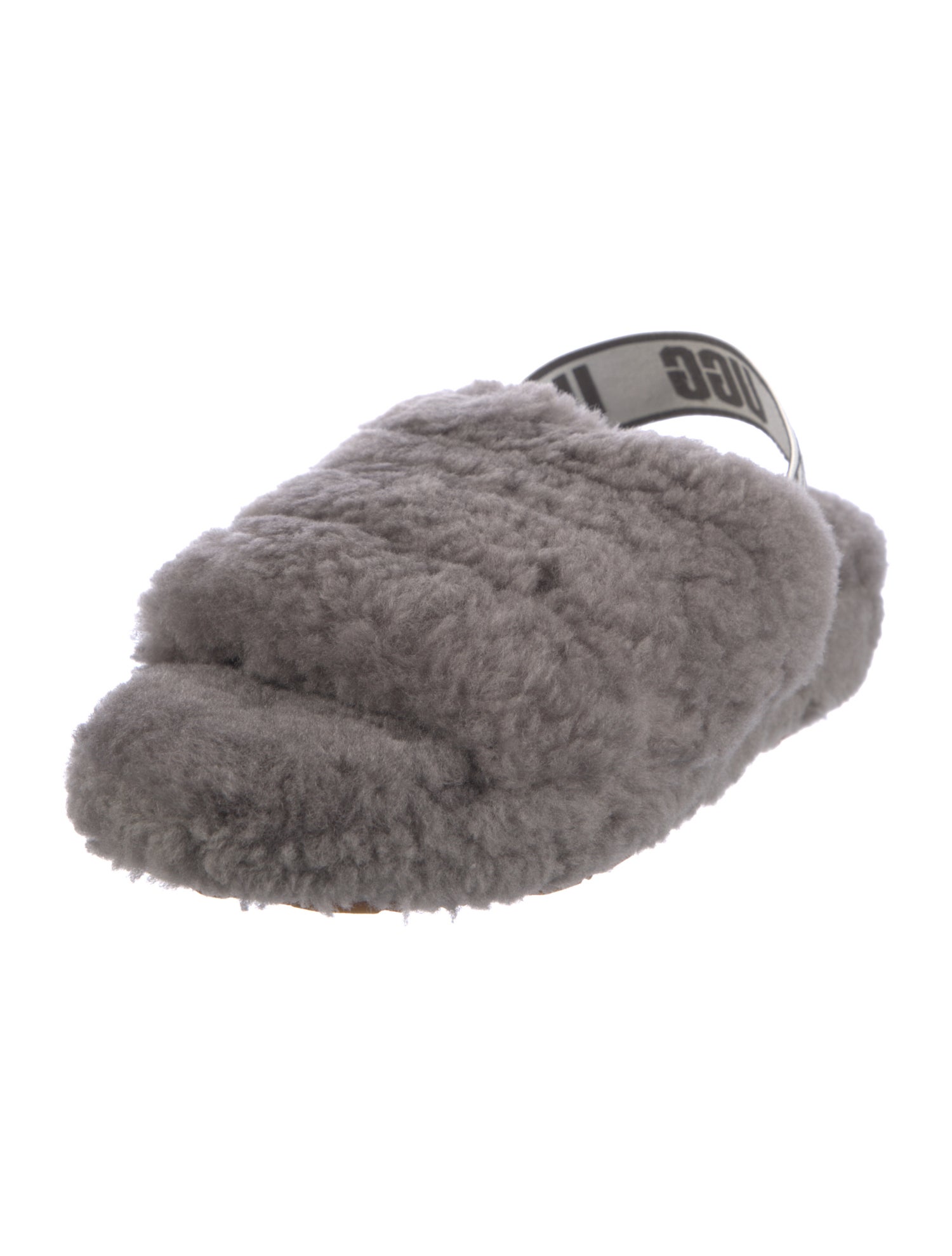 UGG Shearling Slingback Sandals