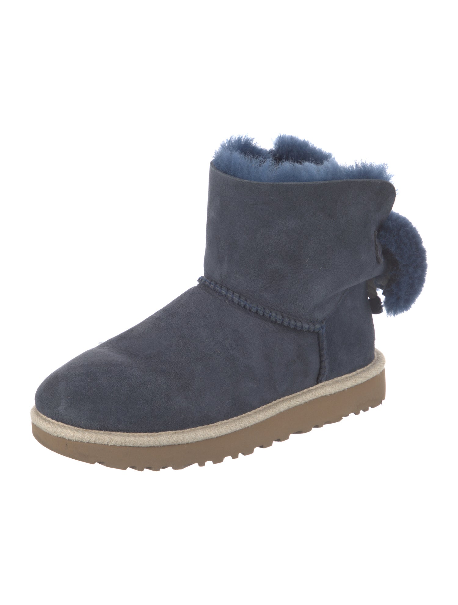 UGG Suede Bow Accents Boots