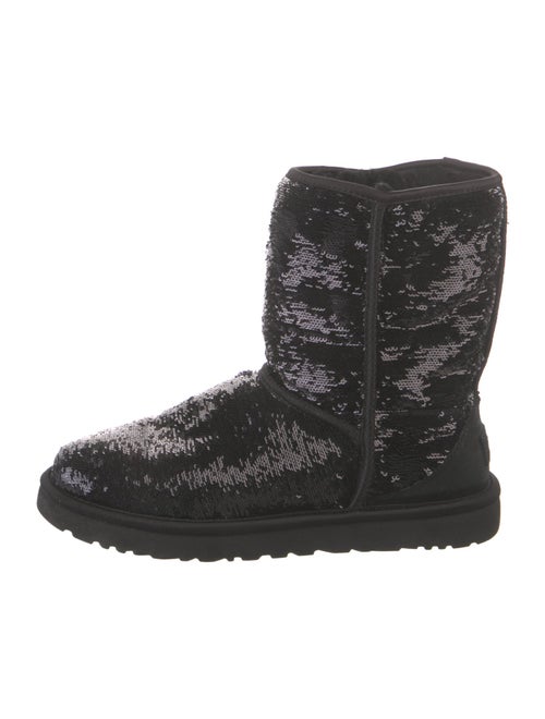 UGG Sequins Sequin Embellishments Combat Boots