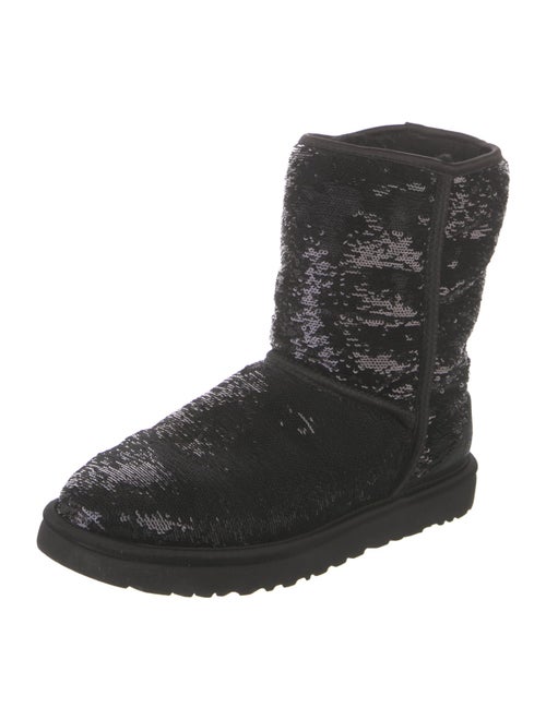 UGG Sequins Sequin Embellishments Combat Boots