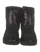 UGG Sequins Sequin Embellishments Combat Boots