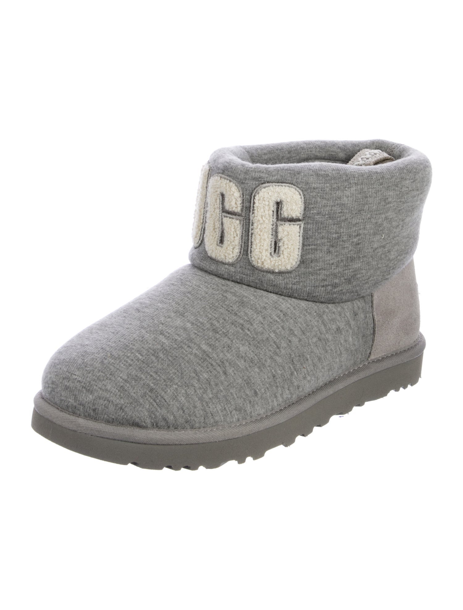 UGG Suede Graphic Print Boots