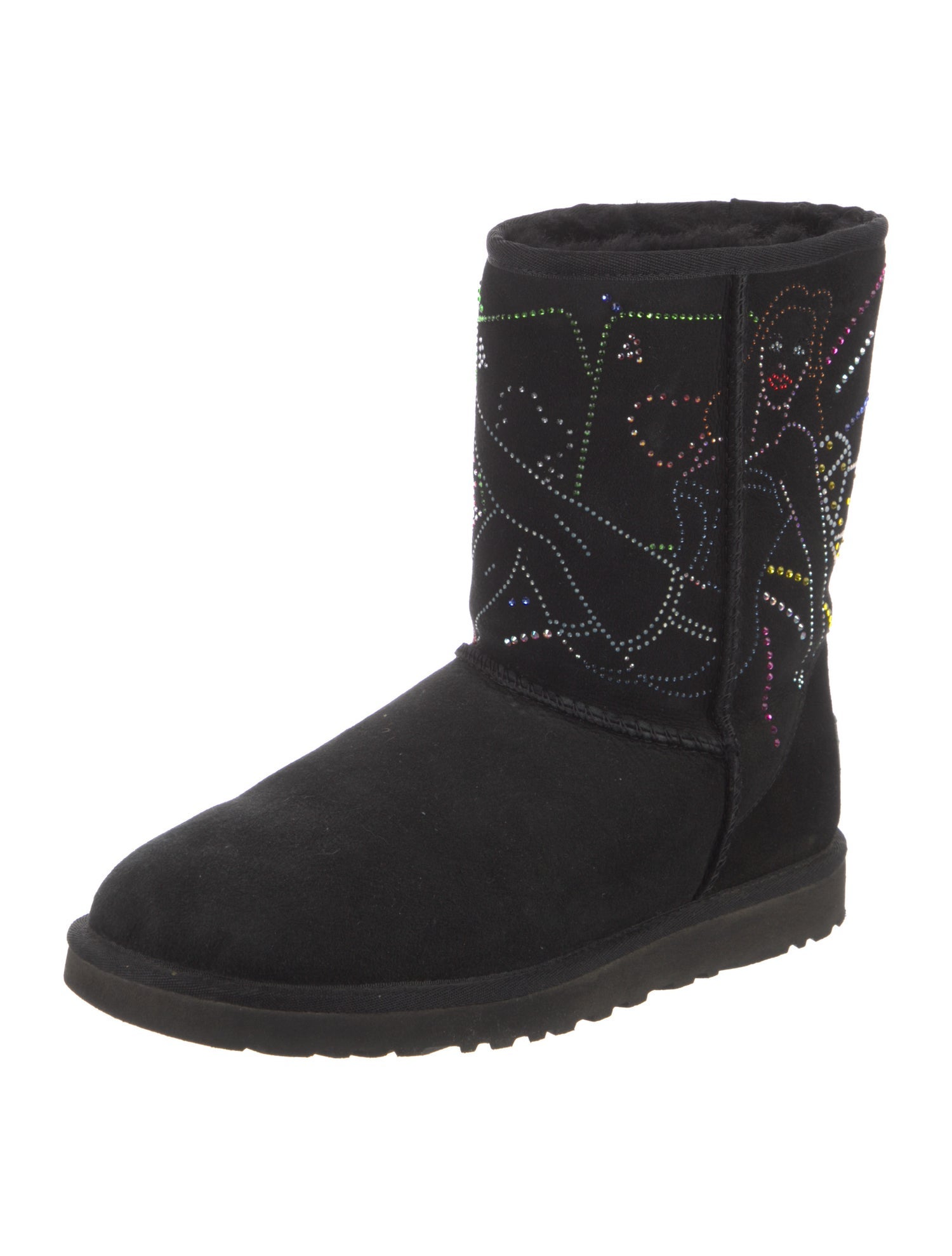UGG Suede Studded Accents Boots