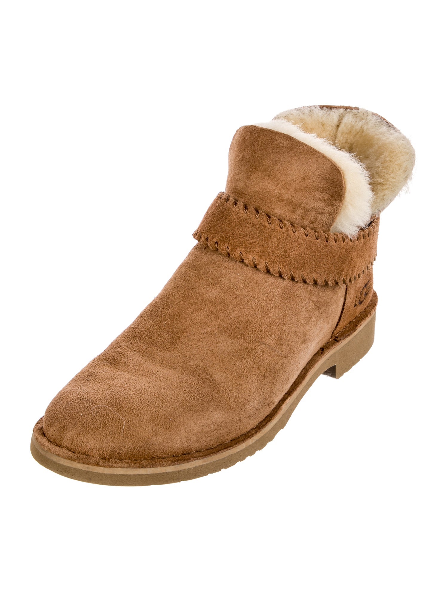 UGG Suede Printed Boots