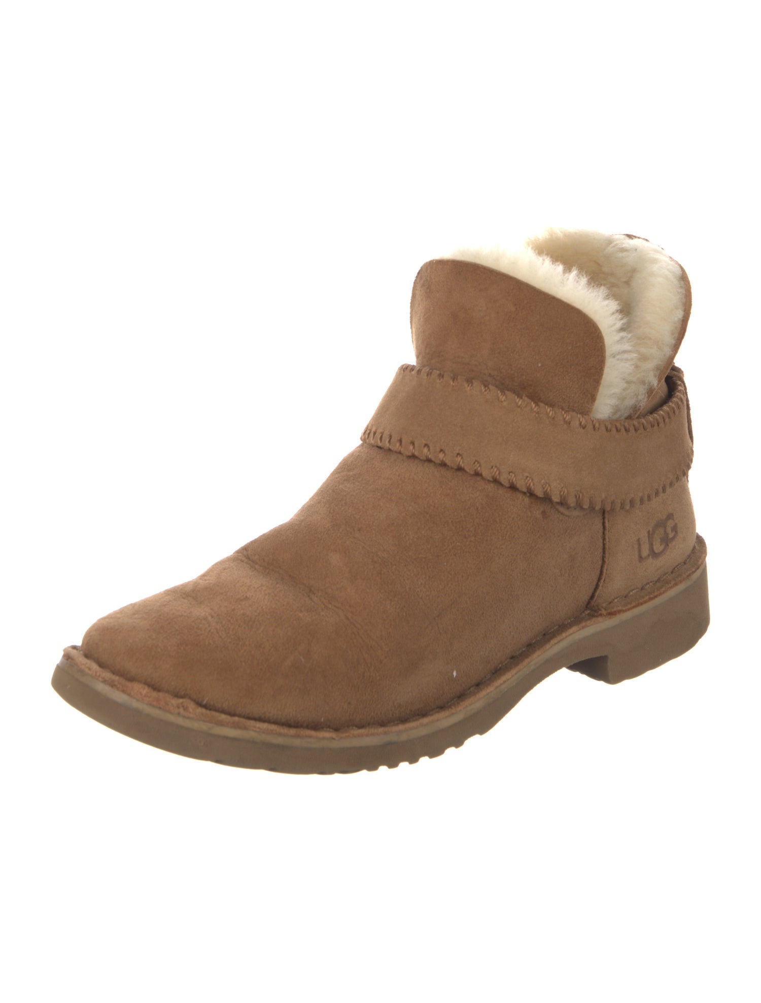 UGG Suede Lace-Up Boots