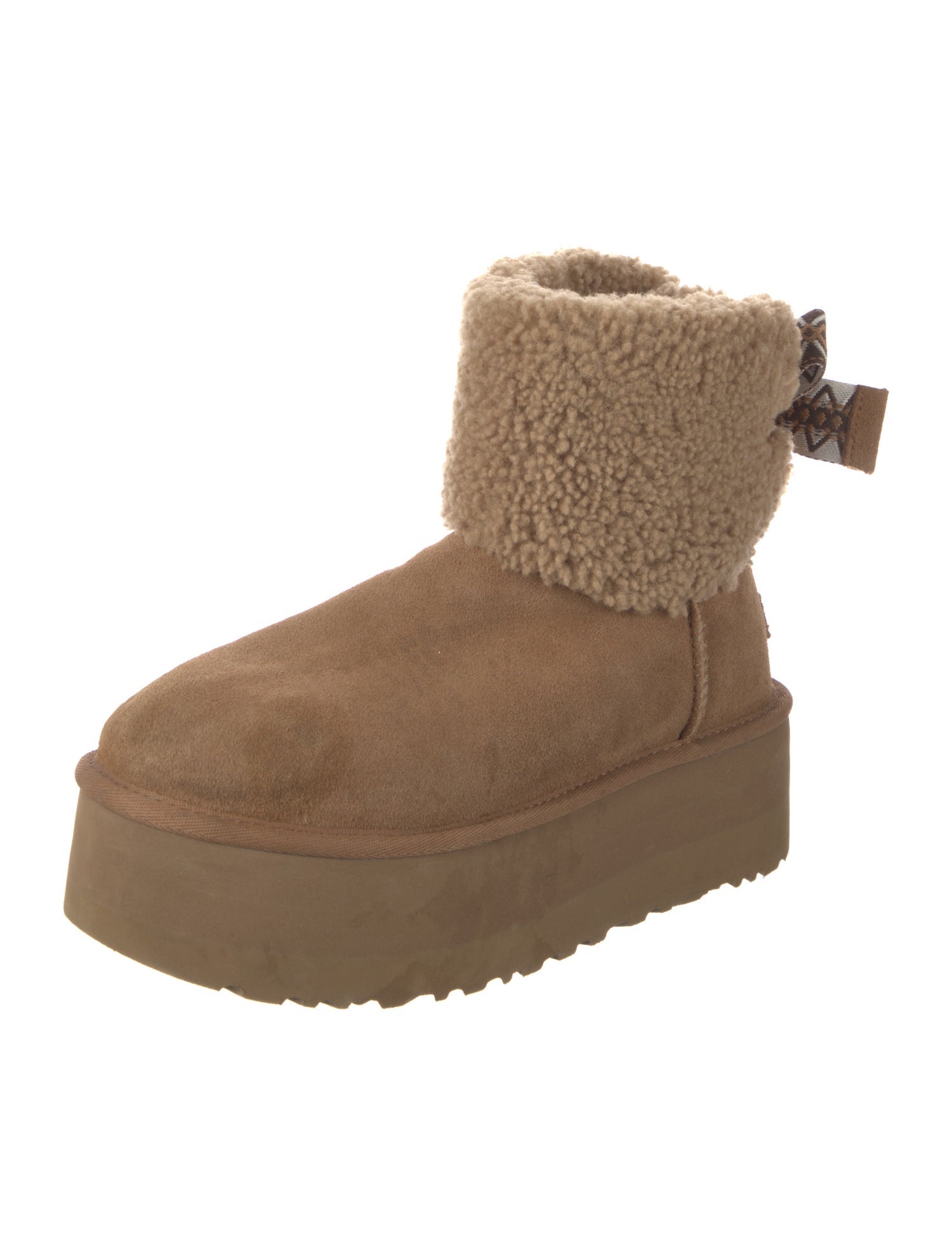 UGG Suede Bow Accents Boots
