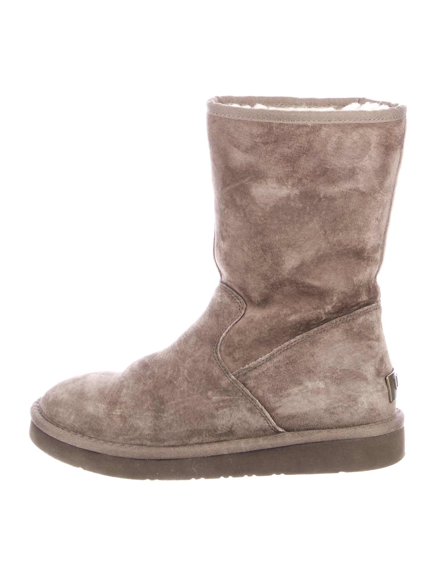 UGG Suede Printed Boots