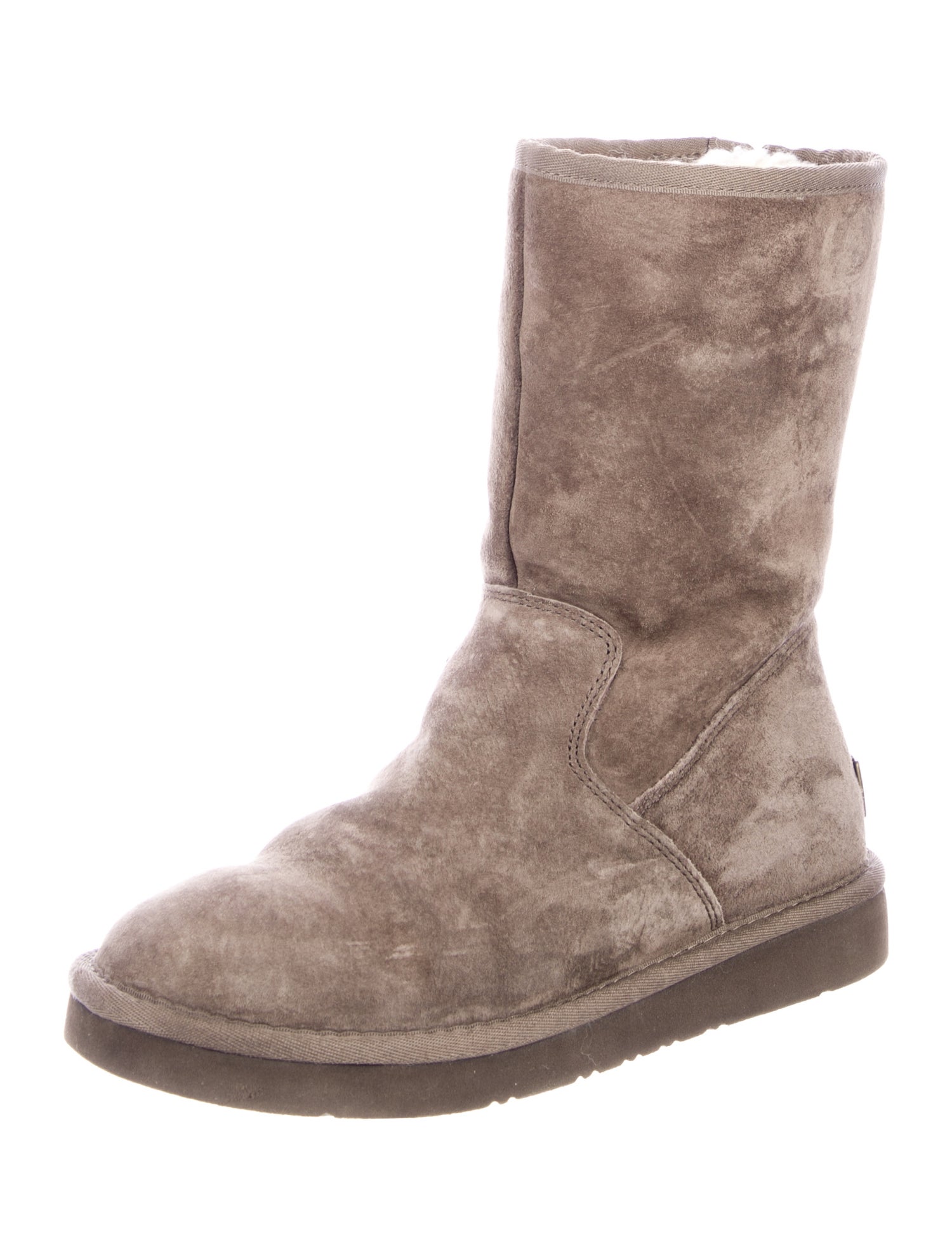 UGG Suede Printed Boots