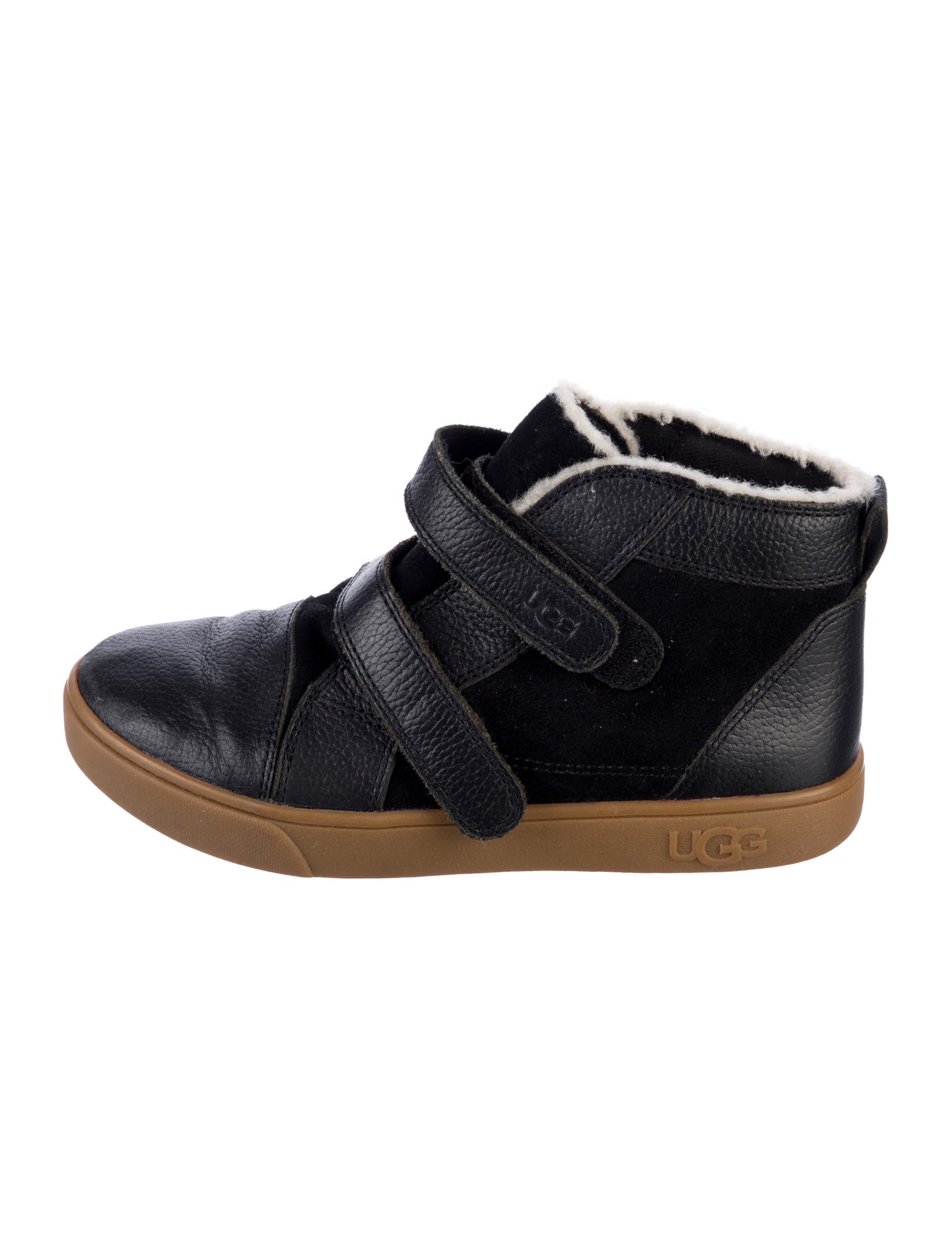 UGG toddler boys' black shoes